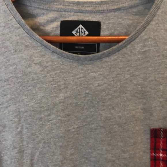 Flannel print scope style short sleeve - Picture 4 of 5